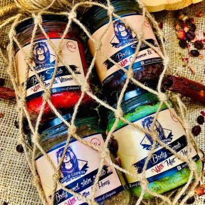 اسكرب القرفة والفانليا 