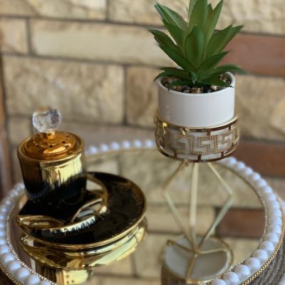 Mirror decorative tray