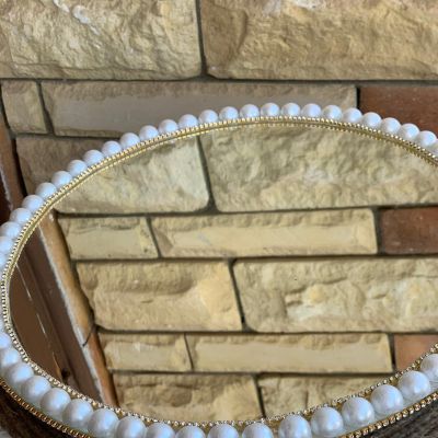 Mirror decorative tray