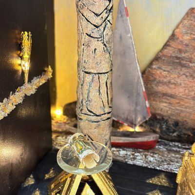 Decor inspired by ancient Egyptian civilization