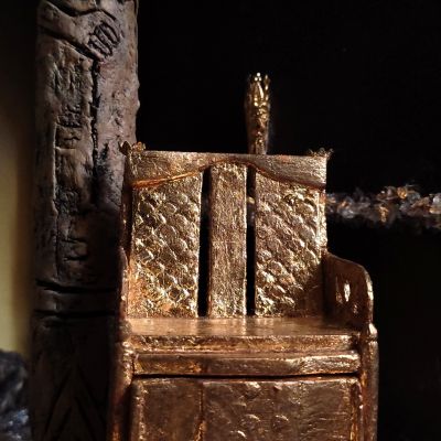 Decor inspired by ancient Egyptian civilization