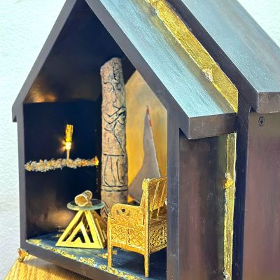 Decor inspired by ancient Egyptian civilization