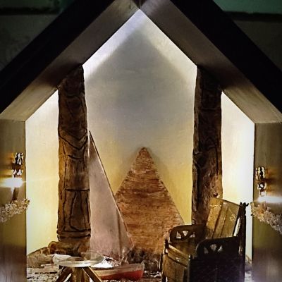 Decor inspired by ancient Egyptian civilization