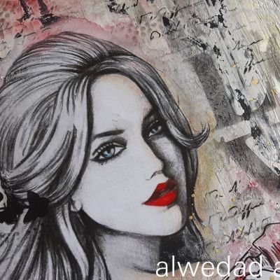 تابلو الوردة الجميلة