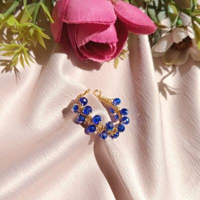 خاتم نحاس مع كريستال 