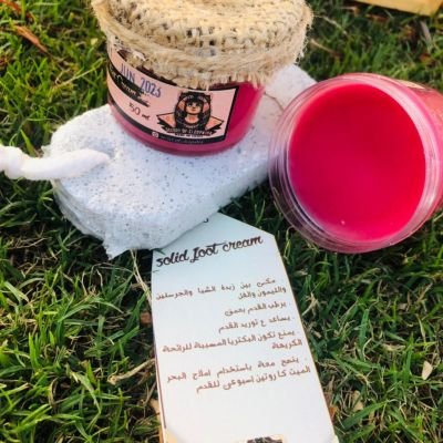 كريم قدم الصلب بالفل