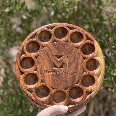 طبق ديكور للبيض