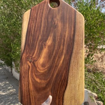 3 قطاعات من الخشب الصلب