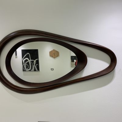 مرايا ديكور من خشب الزان الطبيعي