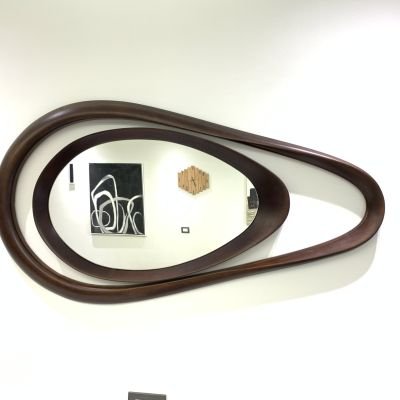 مرايا ديكور من خشب الزان الطبيعي