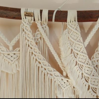 Large boho macrame wall hanging