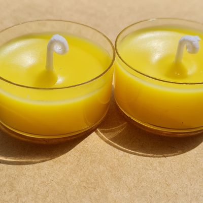 Vanilla Beeswax Scented Tealight Mini Candle 