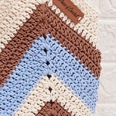 شنطة كروشية ترندى 