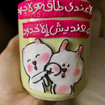 مج من الصلصال الحراري 