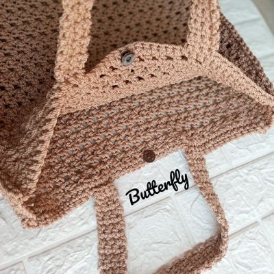 Beach crochet bag 