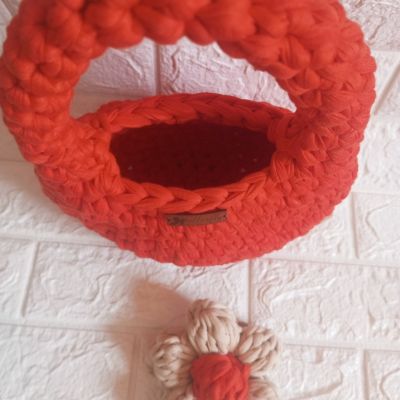 Trendy T_Shirt yarn bag 