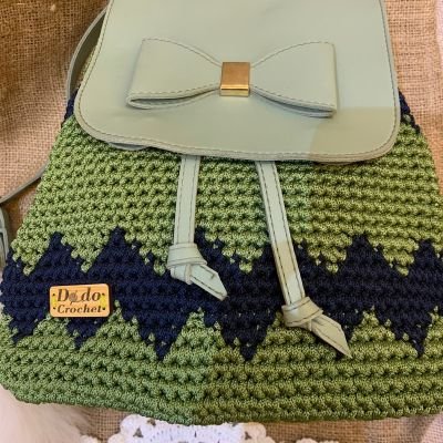 شنطه كروشيه هاند باك 