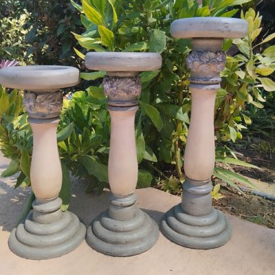 طقم شمعدانات انتيك