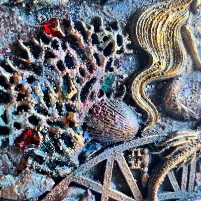 ساعة حائط ميكسميديا صناعة يدوية 