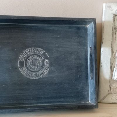  بوكس كبسولات القهوه ومنظم للباكيت مع صينيه تقديم 