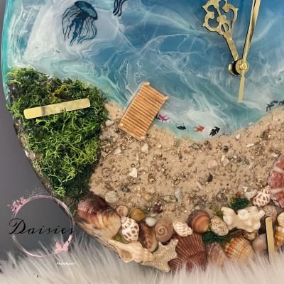 ساعه حائط من الريزن 