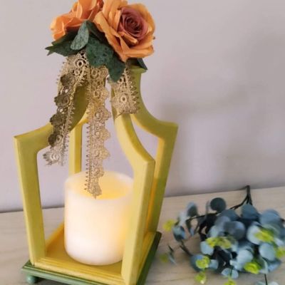 فانوس ديكور بالورد