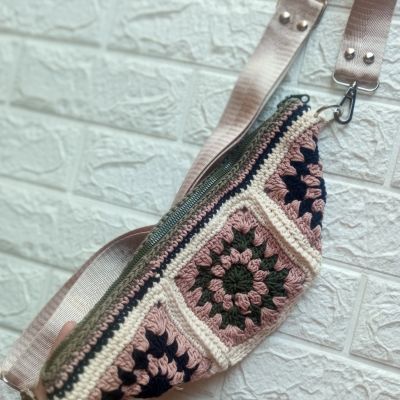 Cotton yarn wasit bag