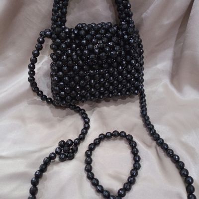 شنطة هاند ميد كريستال (لولي) 