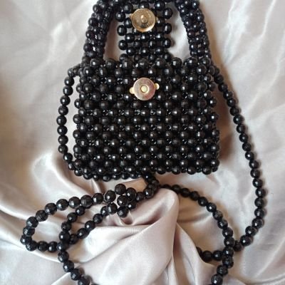 شنطة هاند ميد كريستال (لولي) 