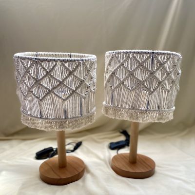 Macrame abajur