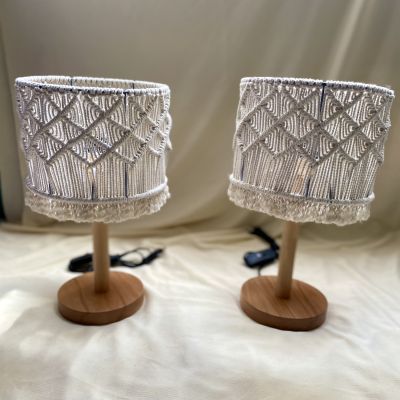 Macrame abajur