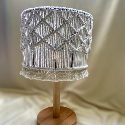 Macrame abajur