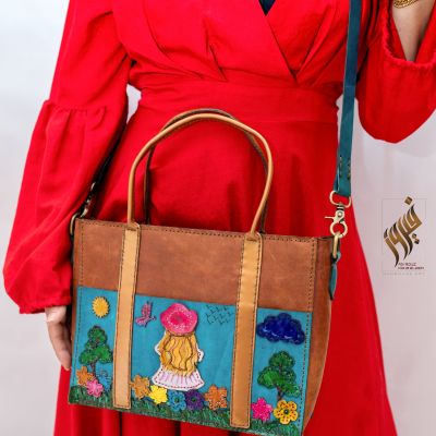 شنطه جلد طبيعي مميزه 