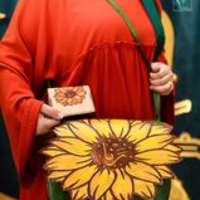 شنطه جلد طبيعي مميزه 