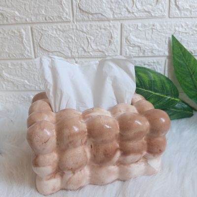 علبة مناديل كونكريت