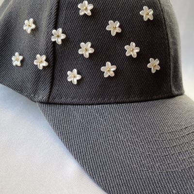White Daisies Cap ( One Piece )