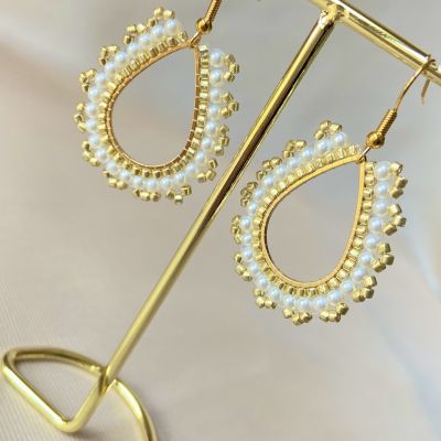 حلق ذهبي كلاسيك ( طقم )