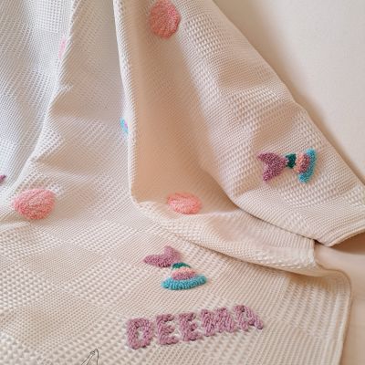 طقم كوشن مع بطانية