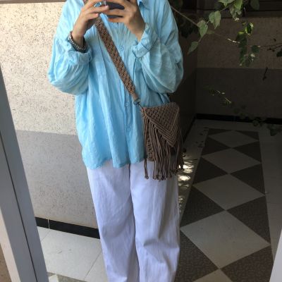 شنطة مكرميه 