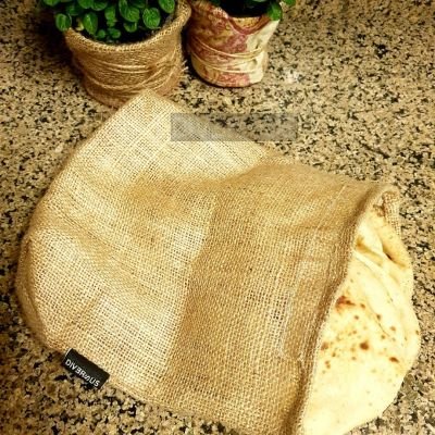 كيس من الخيش للمشتريات