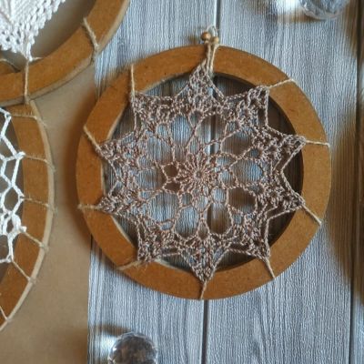 مجموعة تابلوهات بوهو بفن الكروشيه 