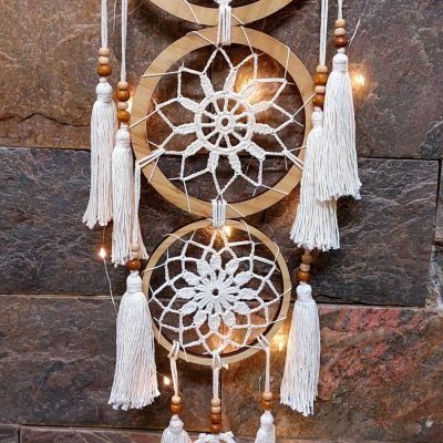 Crochet wall hanging 