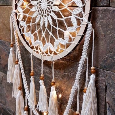 تعليقة حائط كروشيه 