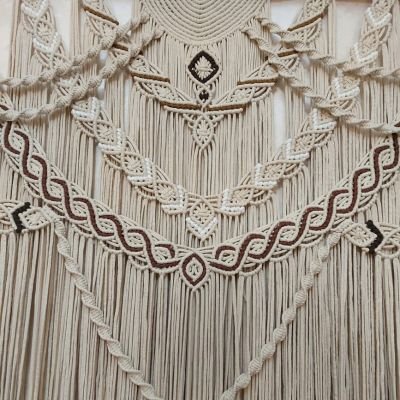  معلقه مكرمية كبيرة 