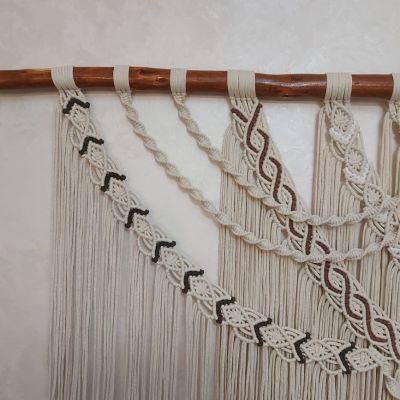  معلقه مكرمية كبيرة 