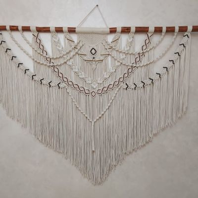  معلقه مكرمية كبيرة 