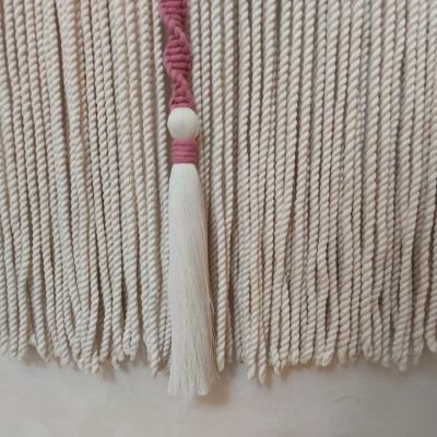 معلقه مكرمية كبيرة