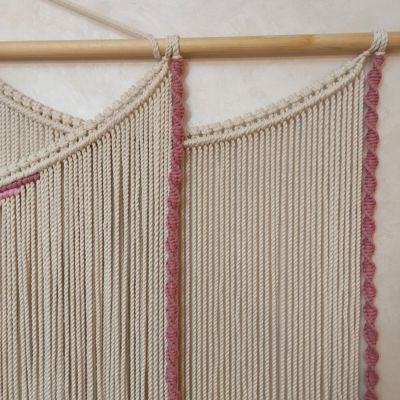 معلقه مكرمية كبيرة