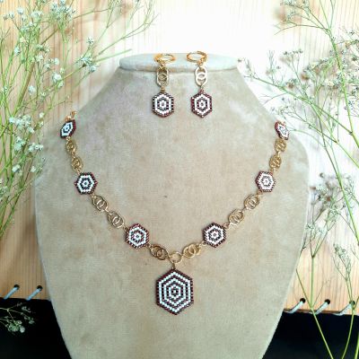 مجموعة الشكل السداسى من خرز الميوكى