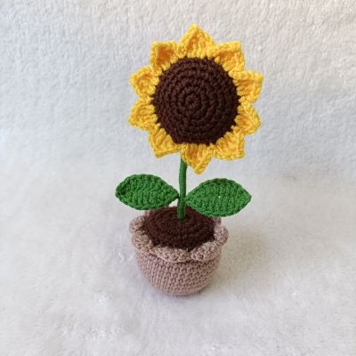  زهره عباد الشمس كروشيه